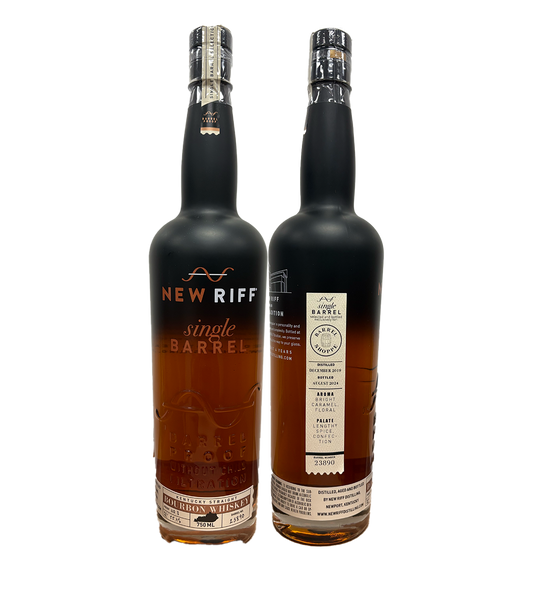 New Riff Single Barrel Bourbon Whiskey Shoppe Exclusive #23890