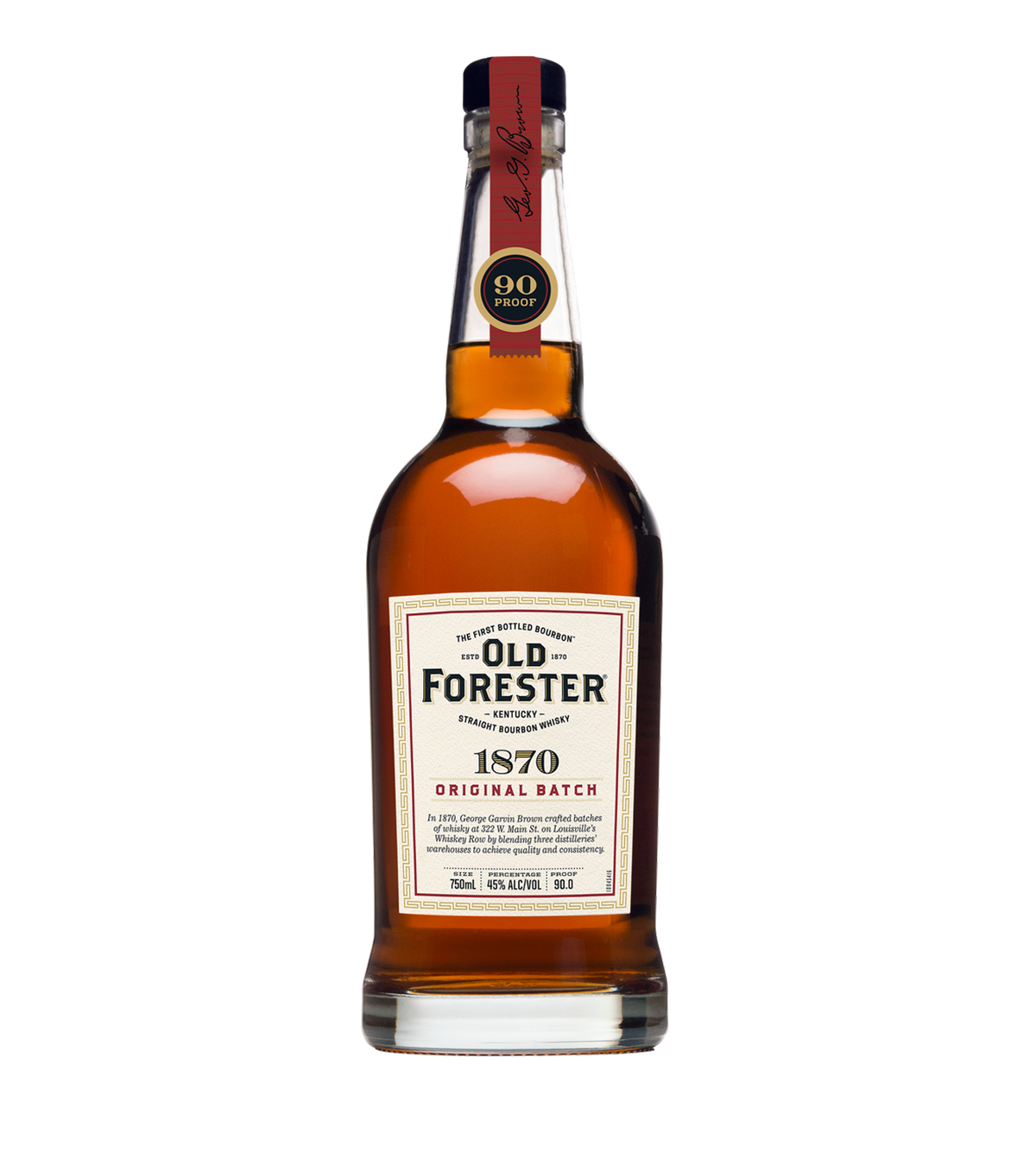 Old Forester 1870 Original Batch Bourbon Whisky 90 Proof 750ml