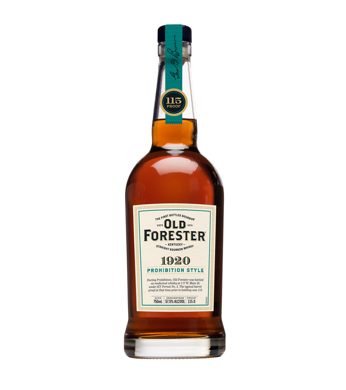 Old Forester 1920 Prohibition Style Bourbon 115 Proof 750ml