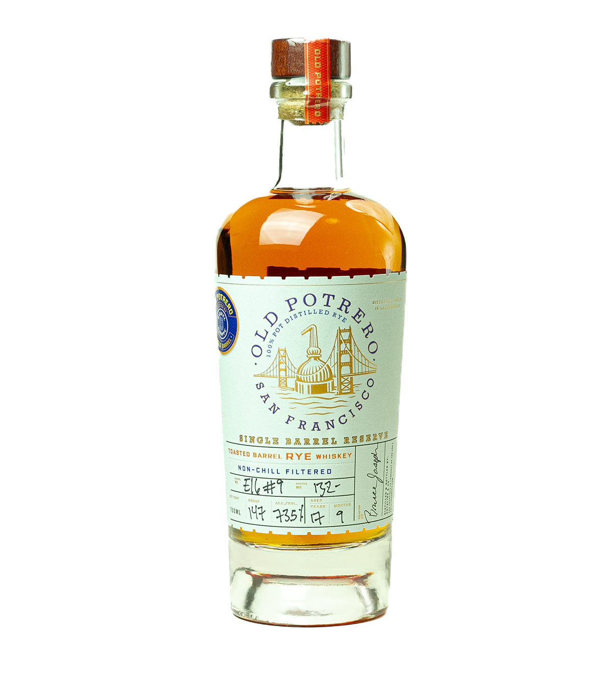Old Potrero Toasted Rye Single Barrel 17 Year