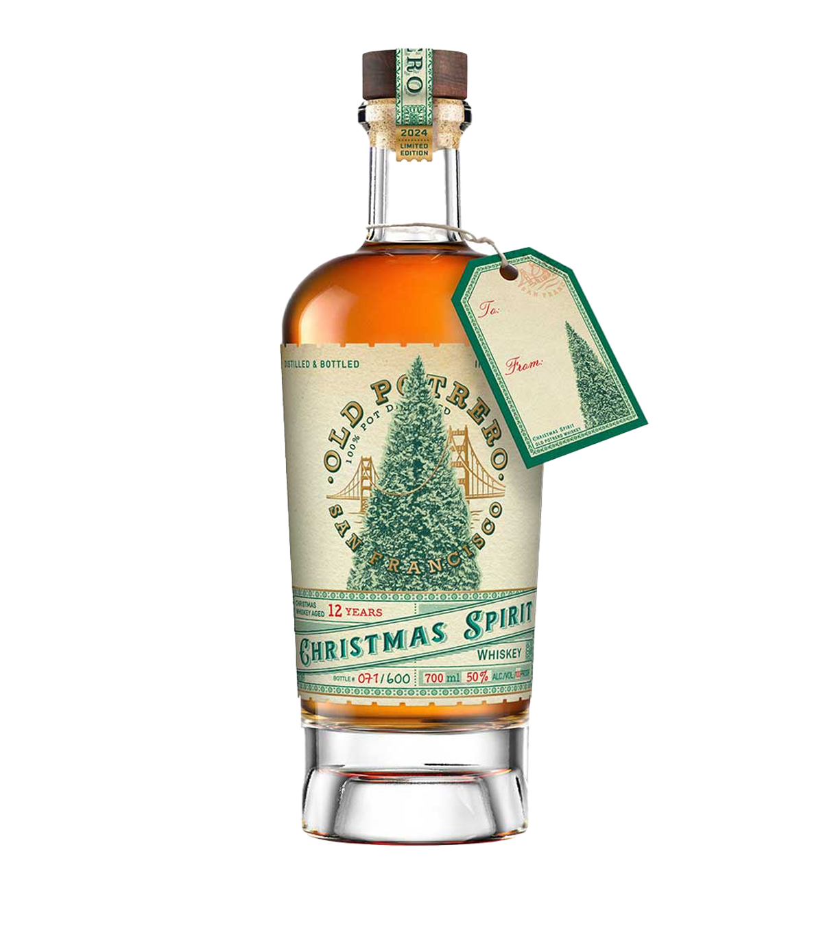 Old Potrero Christmas Spirit 12 Year Whiskey