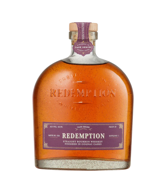 Redemption Cognac Cask Finished Straight Bourbon Whiskey