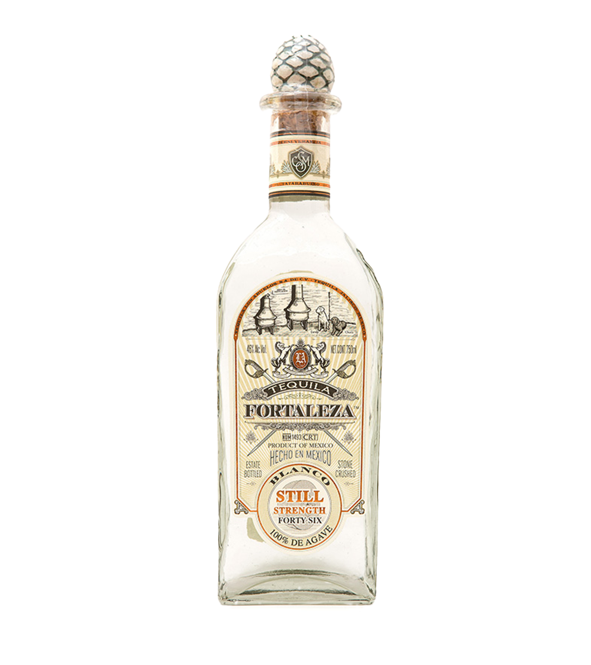 Tequila Fortaleza Blanco Still Strength