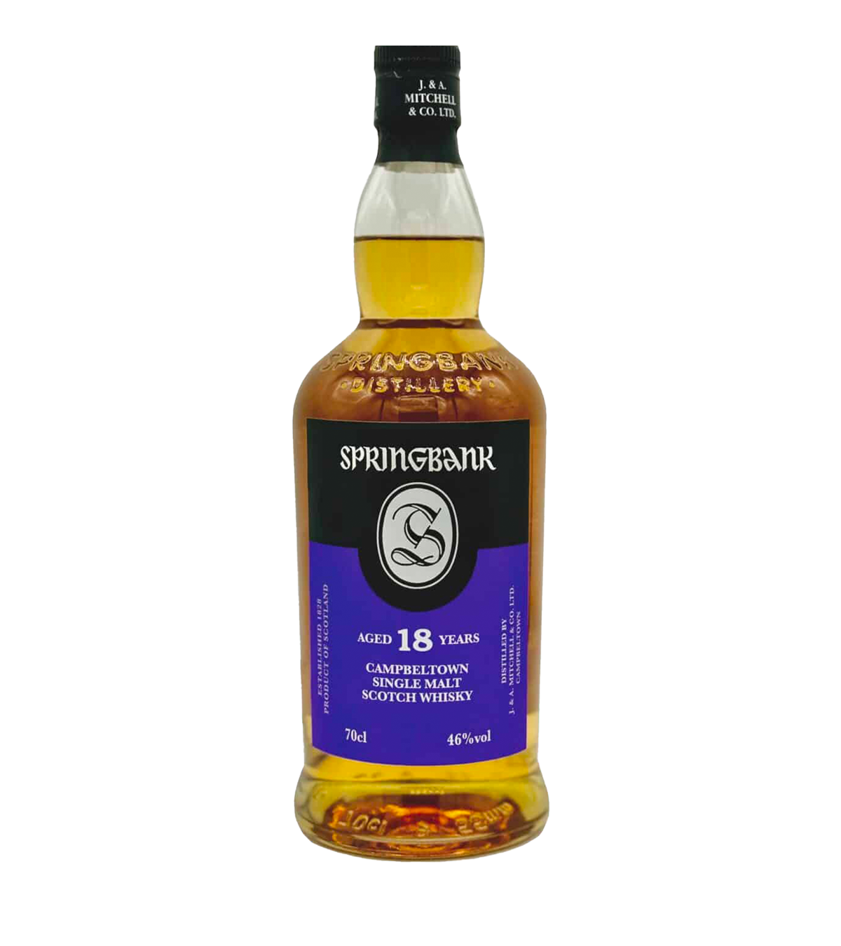 Springbank 18 Year Single Malt Scotch