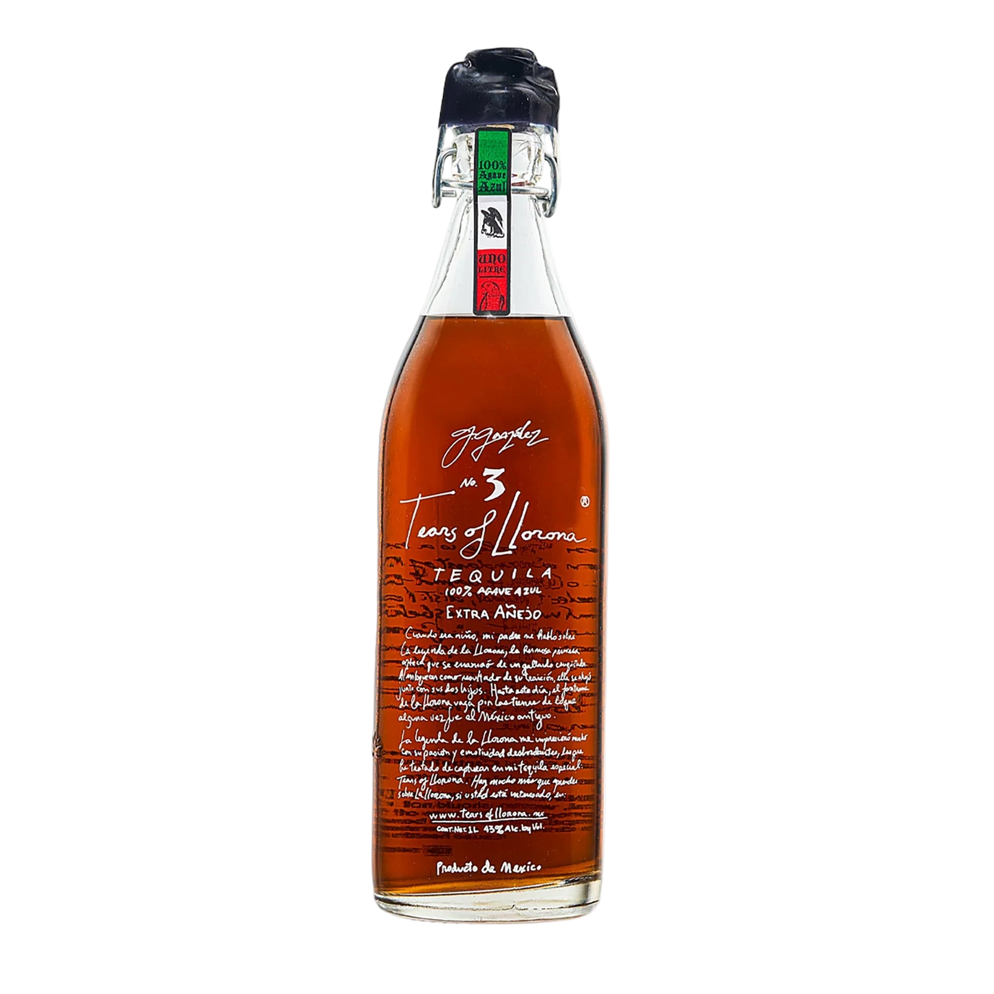 Tears of Llorona Extra Añejo No. 3 Tequila 1.0 Liter