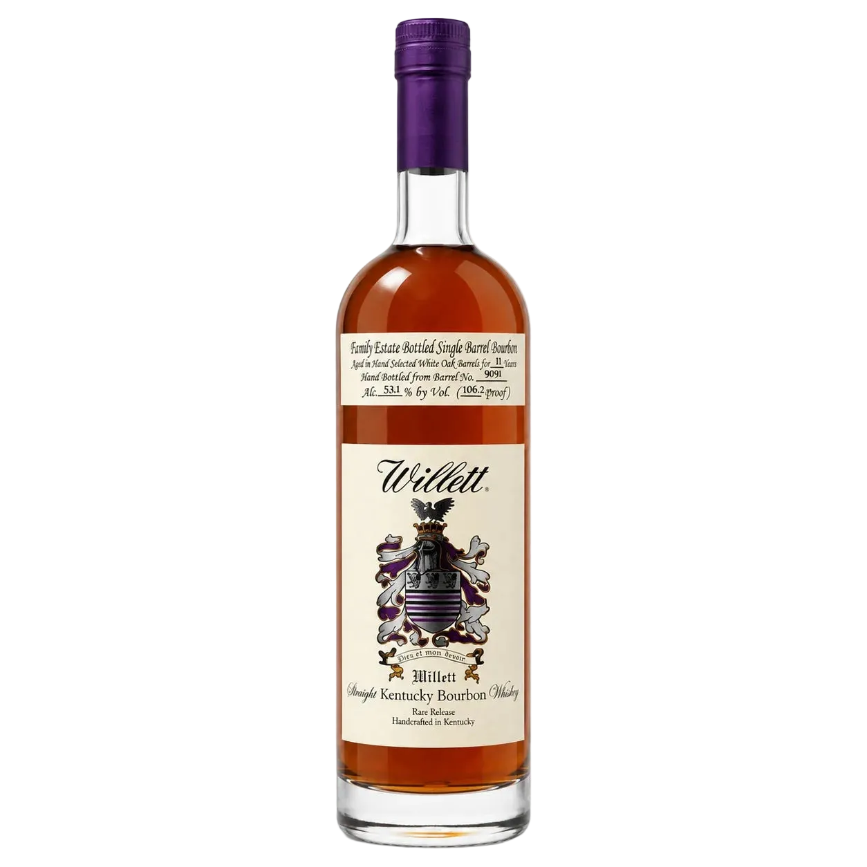 Willett Family Estate 11 Year "Hail Mary" Single Barrel Bourbon 106.2 Proof 750ml