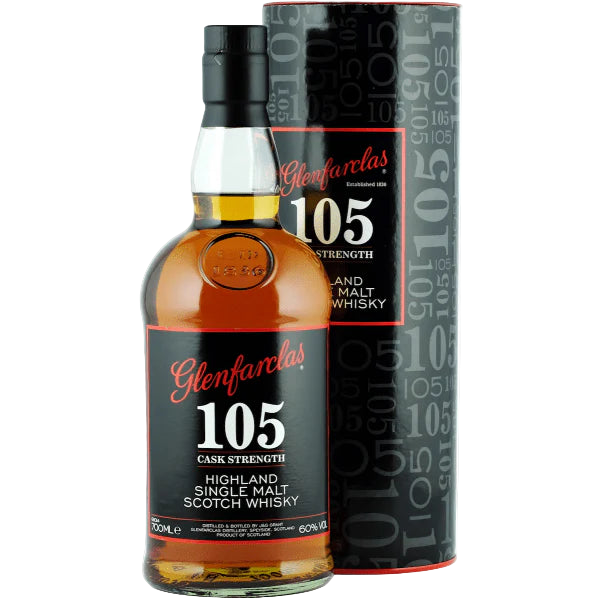 Glenfarclas 105 Cask Strength Highland Single Malt Scotch Whiskey