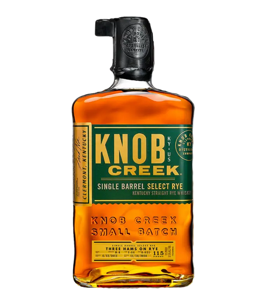 Knob Creek Cask Strength Single Barrel Rye Whiskey