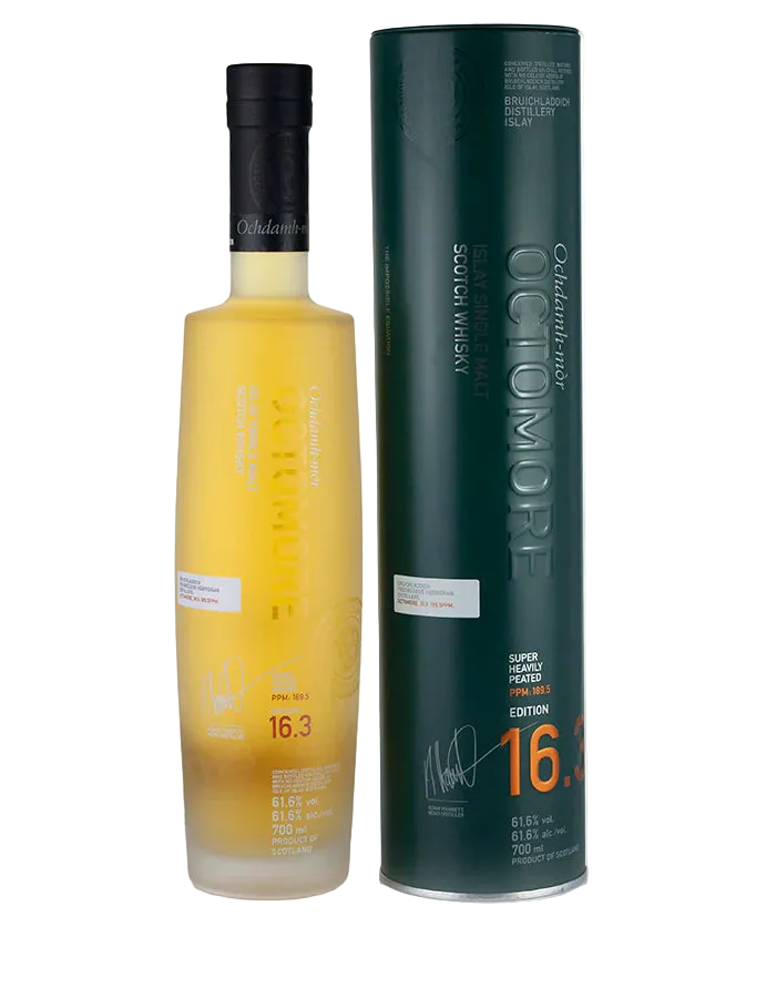 ウイスキー Octomore 16.3 700ml 61.6% Octomore 16.3 Islay Scotch 118 Proof 700ml – Barrel Shoppe
