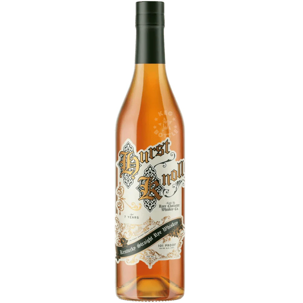 Rare Character Whiskey Hurst Knoll Kentucky Straight Rye 101 Proof 750ml