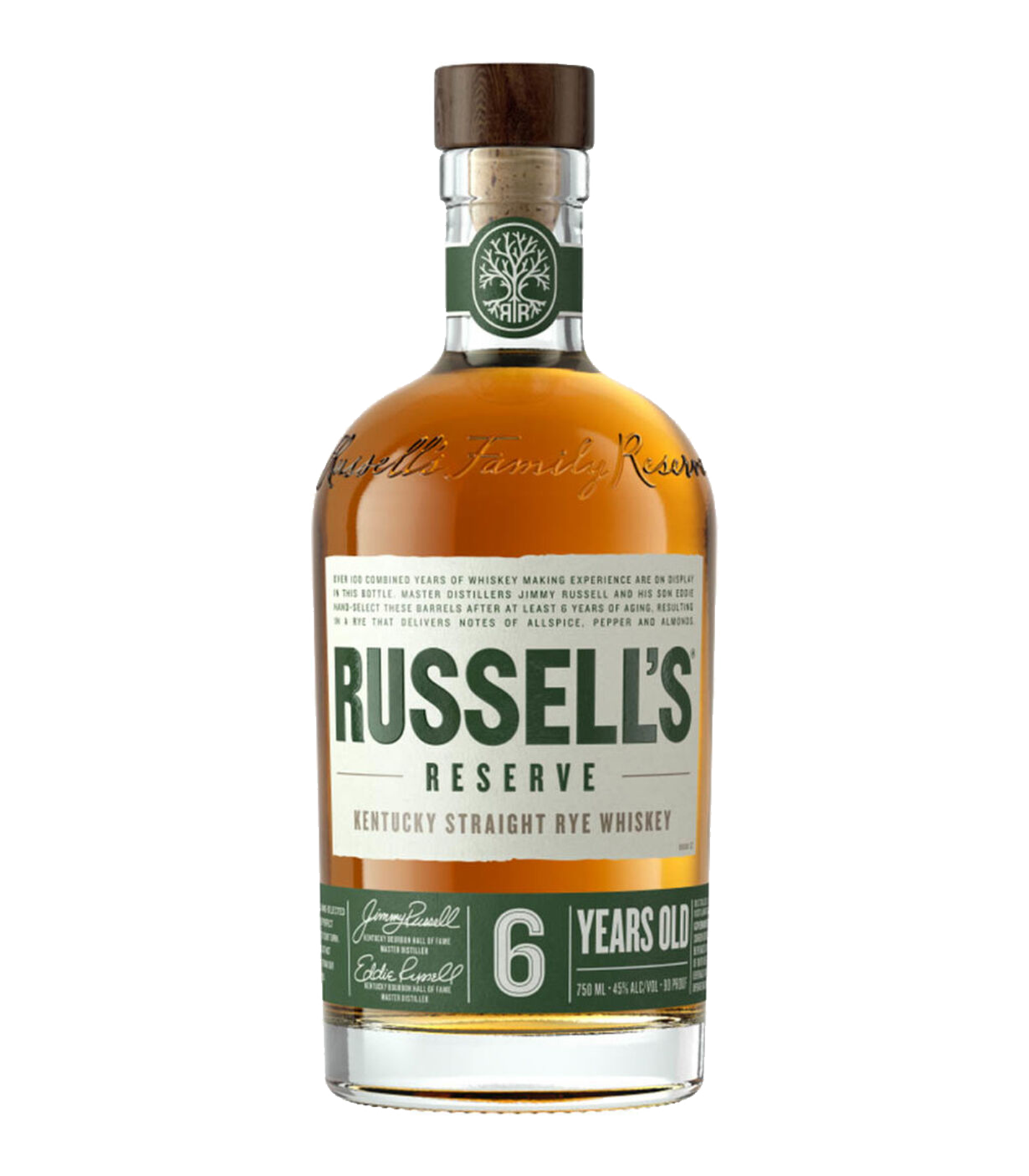 Russell's Reserve Kentucky Straight Rye Whiskey 6 Year