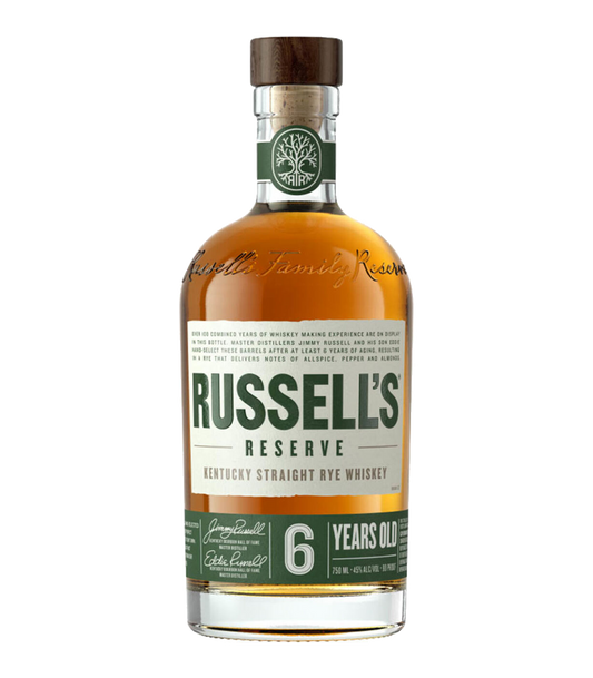 Russell's Reserve Kentucky Straight Rye Whiskey 6 Year