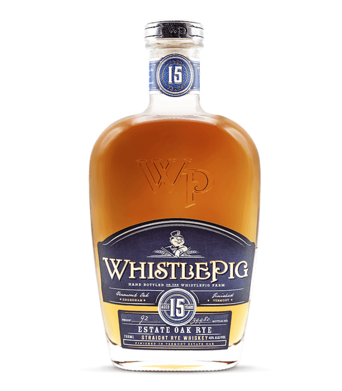 WhistlePig Estate Oak Rye Whiskey 15 Year