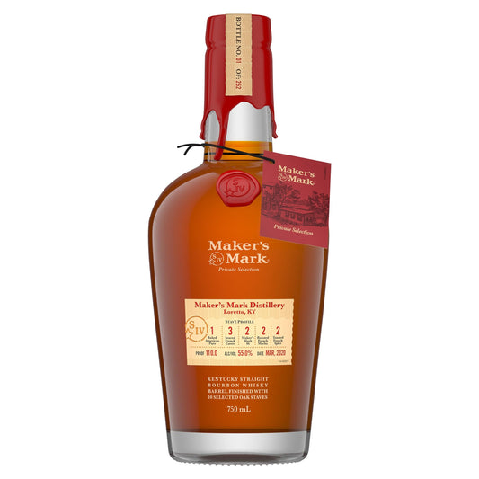 Maker's Mark SIV Private Selection - Stave Profile 1|4|2|2|1