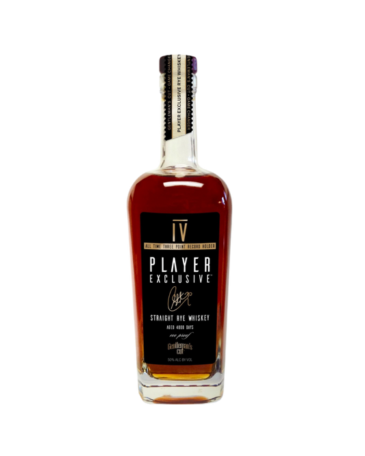 Gentleman's Cut Steph Curry Player Exclusive IV Edition Rye Whiskey