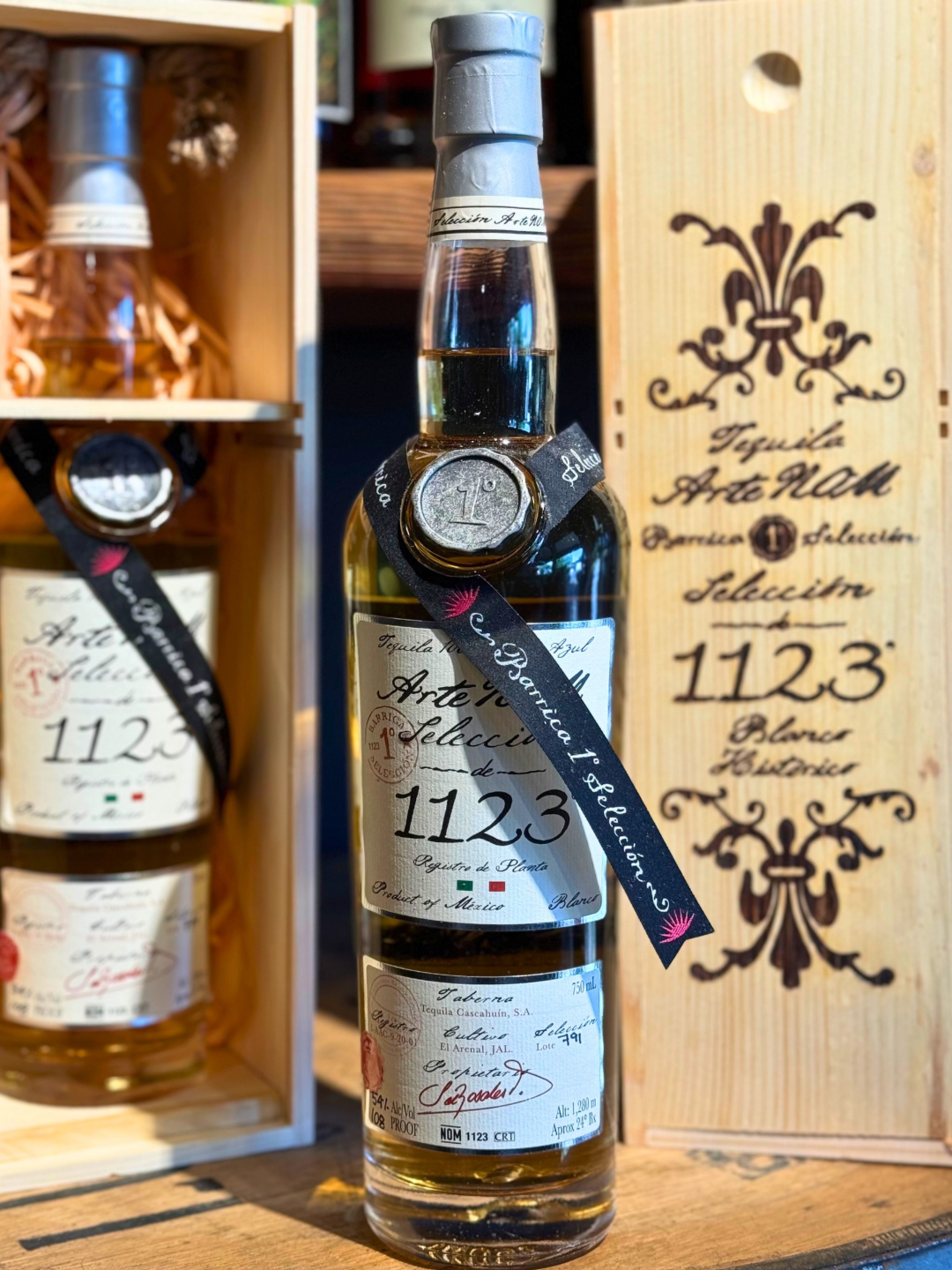 ArteNOM 1123 Cascahuin Single Barrel Tequila Shoppe Exclusive 108 Proof 750ml