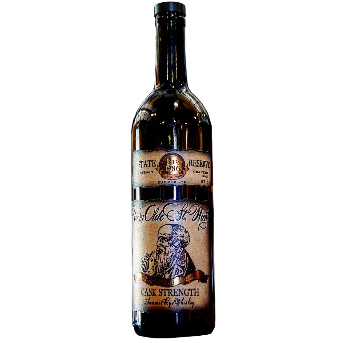 Very Olde St. Nick Summer Rye Cask Strength 118.9 Proof 750ml