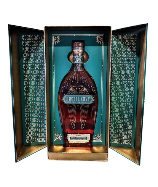 Angel’s Envy Cellar Collection Vol. 5 Straight Rye Whiskey Finished in French Oak Extra Anejo Tequila Barrels