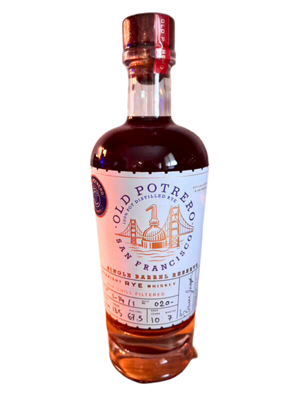 Old Potrero Single Barrel Rye 10 Year Shoppe Exclusive