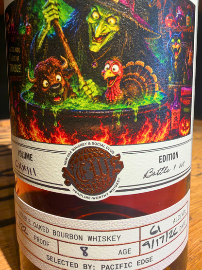 New Era The Witches Brew 8 Year Bourbon Halloween 2026 122 Proof 750ml