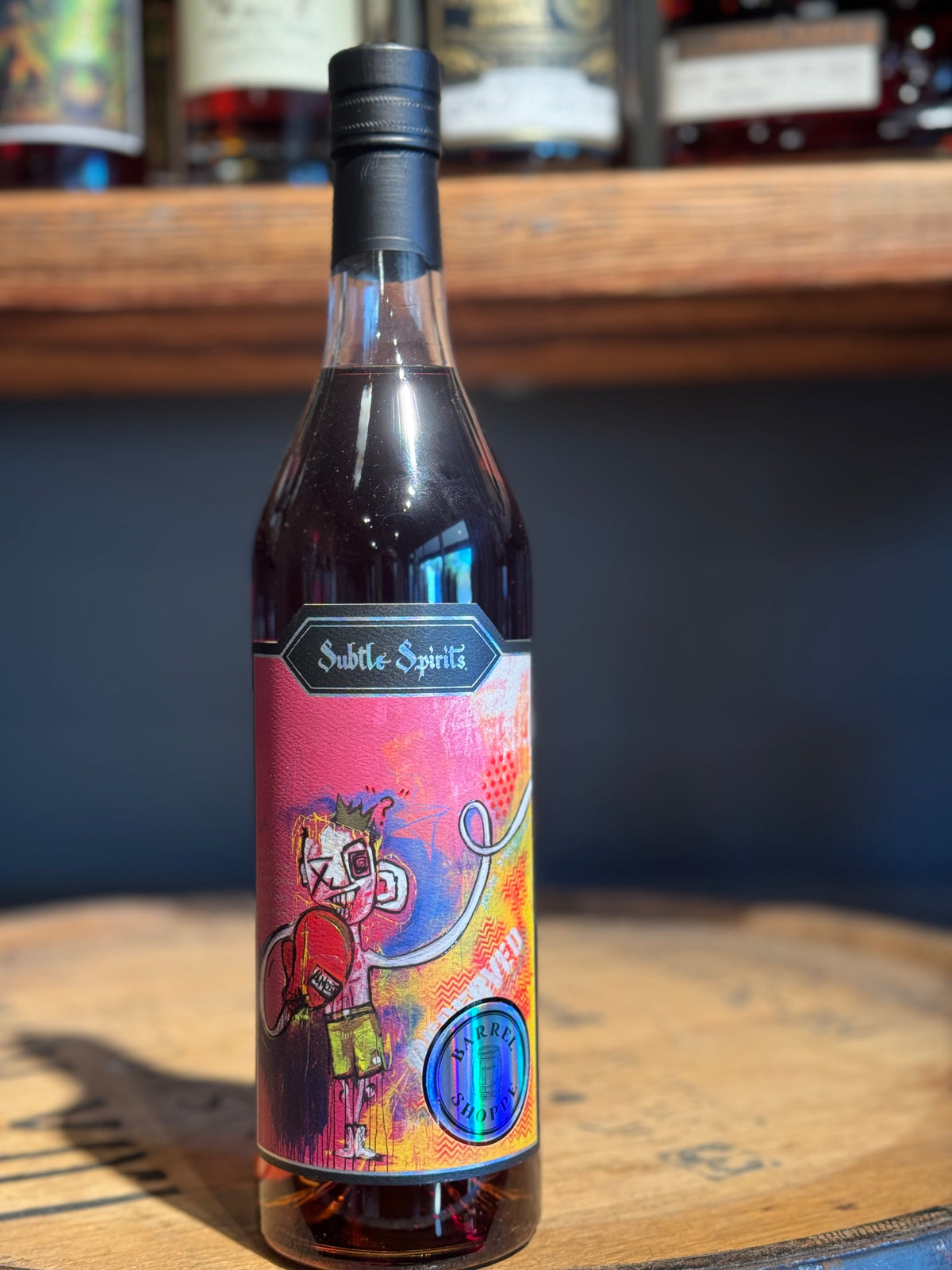 Subtle Spirits Single Barrel 100% Rye Whiskey 7 Years 9 Months 136 Proof 750ml Shoppe Exclusive
