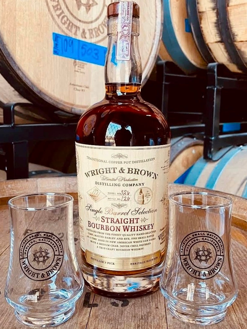 Wright & Brown Straight Bourbon Whiskey - 86 Proof 750ml