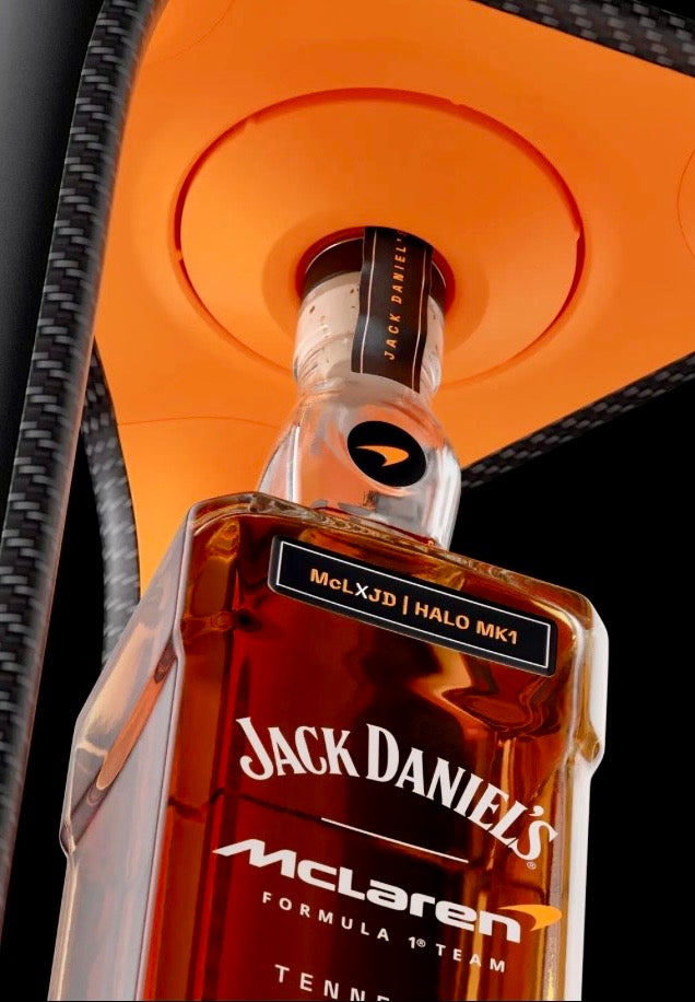 PRE-ORDER Jack Daniel’s McLaren HALO MK1 Prestige Tennessee Whiskey 117.4 Proof 1L