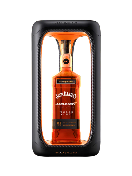 PRE-ORDER Jack Daniel’s McLaren HALO MK1 Prestige Tennessee Whiskey 117.4 Proof 1L