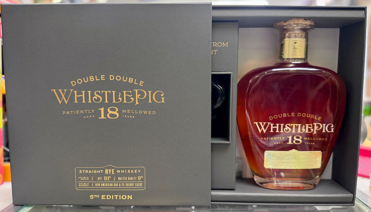 WhistlePig The Double Double 18 Year Rye 92 Proof 750ml