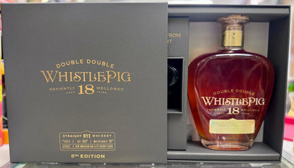 WhistlePig The Double Double 18 Year Rye 92 Proof 750ml