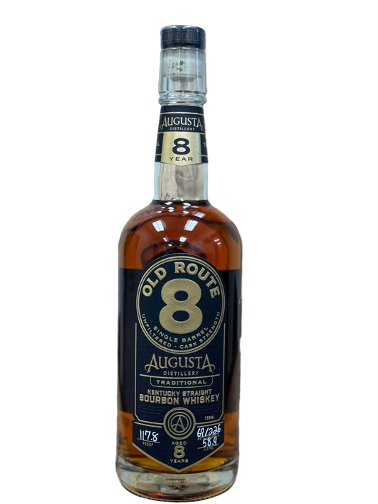 Augusta Distillery Old Route 8 Single Barrel Kentucky Bourbon 117.8 Proof 750ml