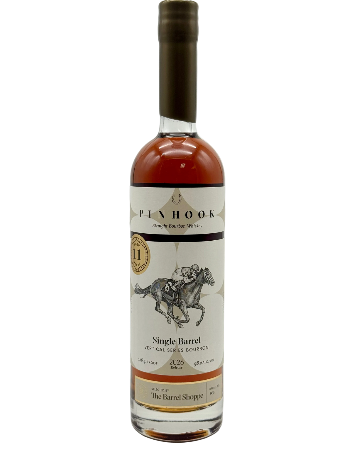 Pinhook Single Barrel Vertical Series 11 Year Bourbon 116 Proof 750ml Shoppe Exclusive