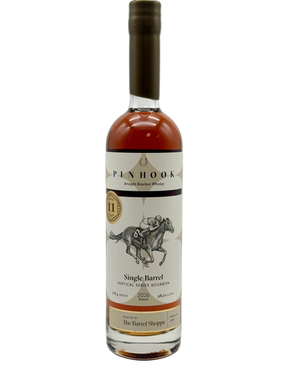 Pinhook Single Barrel Vertical Series 11 Year Bourbon 116 Proof 750ml Shoppe Exclusive