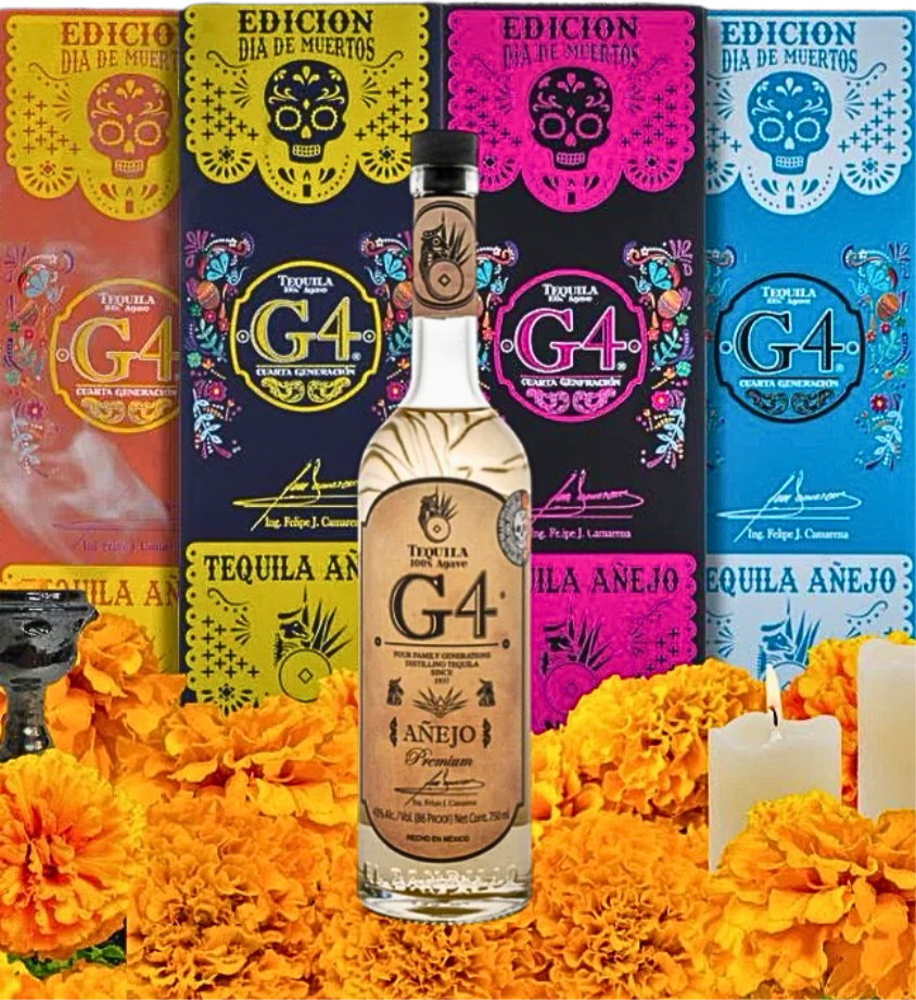 G4 Añejo de Madera Día de Muertos 2025 Special Edition Tequila