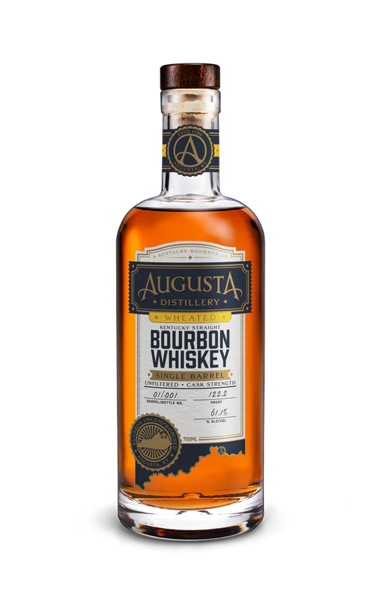 Augusta Distillery Wheated Single Barrel Unfiltered Cask Strength Kentucky Straight Bourbon Whiskey