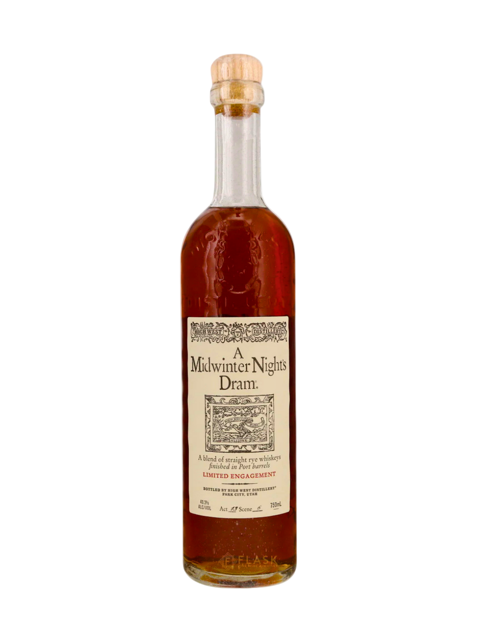 High West A Midwinter Night's Dram Act 13 Rye 98 Proof 750ml – Barrel ...