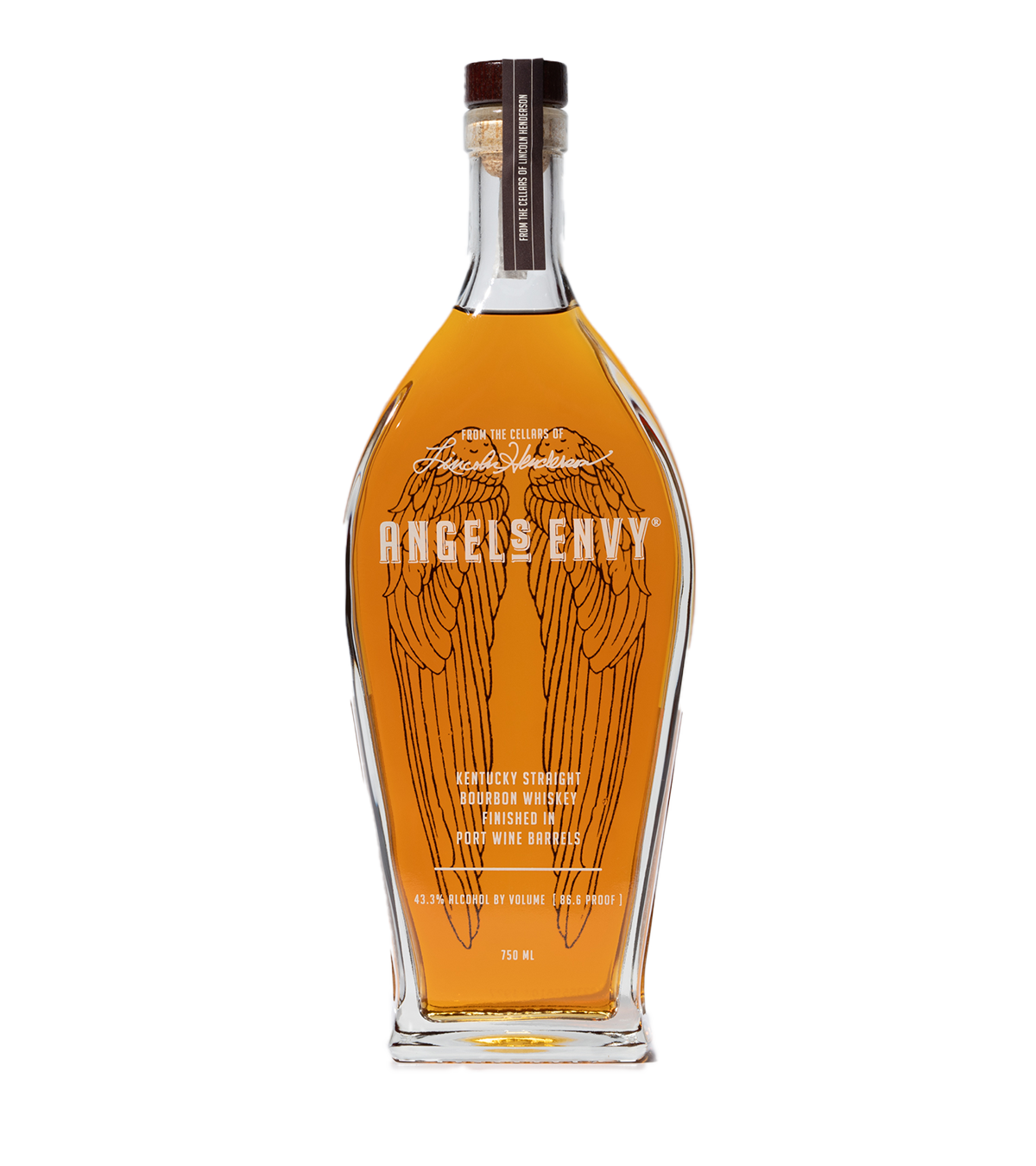 Angel's Envy Bourbon Finished In Port Wine Barrels