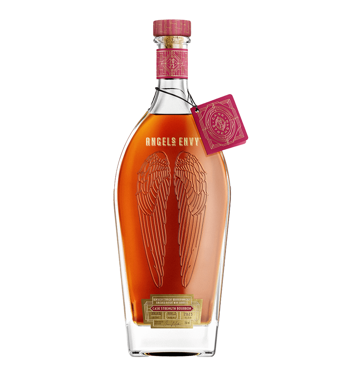 Angel's Envy Bourbon Cask Strength Finished in Port Wine Barrel 2024