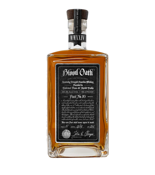 Blood Oath Pact No. 10 Straight Bourbon Whiskey