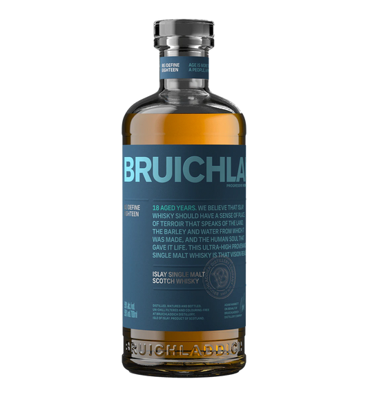 Bruichladdich Islay Single Malt Scotch Whiskey 18 Year