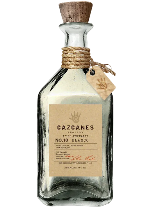 Cazcanes No. 10 Still Strength Blanco Tequila Nom 1614