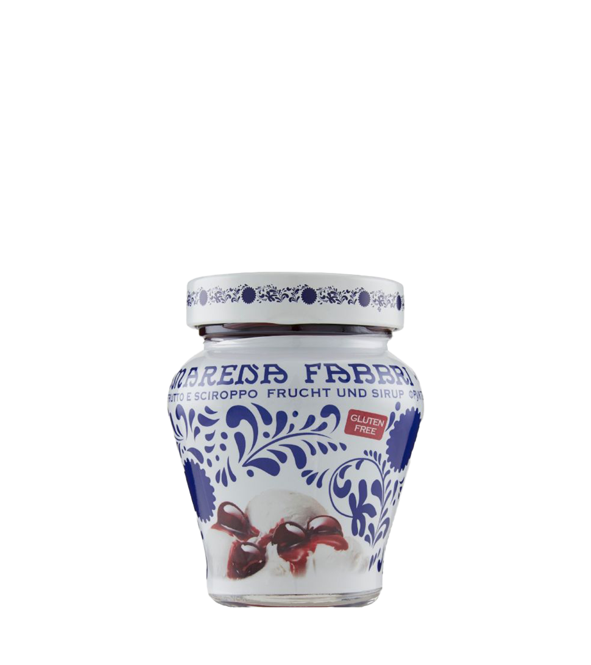 Fabbri Amarena Cherries in Syrup Jar