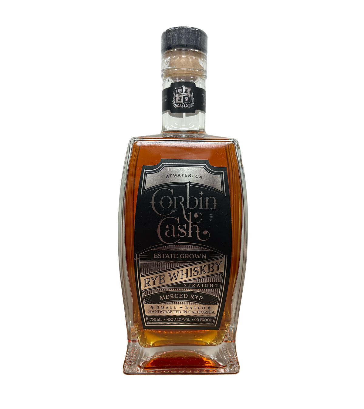 Corbin Cash Merced Rye Small Batch Rye Whiskey