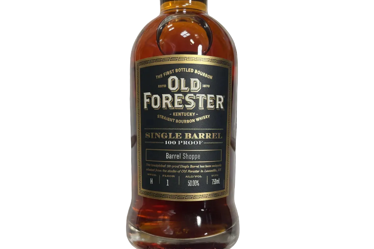 Old Forester Single Barrel 100 Proof Bourbon Shoppe Exclusive Barrel #2