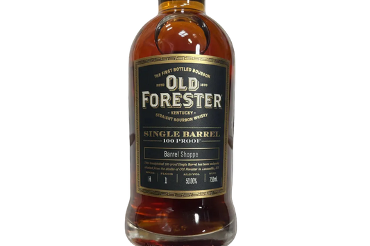 Old Forester Single Barrel 100 Proof Bourbon Shoppe Exclusive Barrel #2