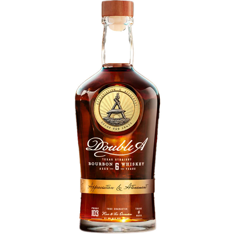 Double A Appreciation & Atonement 6 Year Texas Straight Bourbon 103 Proof 750 ml
