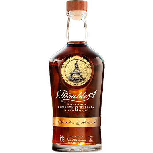 Double A Appreciation & Atonement 6 Year Texas Straight Bourbon 103 Proof 750 ml