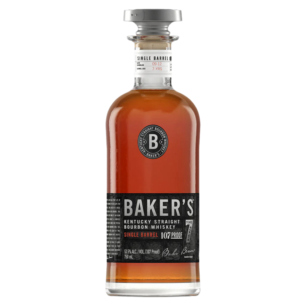 Baker's Single Barrel Kentucky Straight Bourbon 7 Year Old 107 Proof