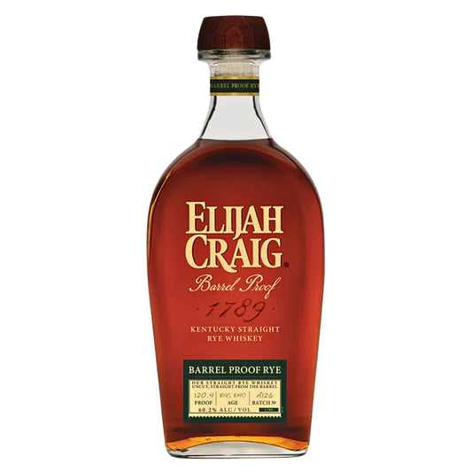 Elijah Craig Barrel Proof Rye Batch A126