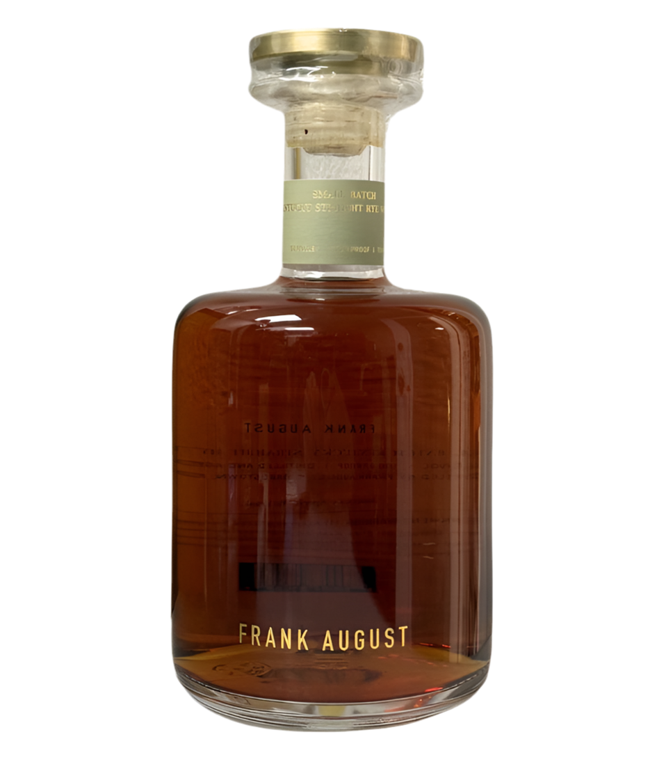Frank August Rye Whiskey Small Batch 100 Proof